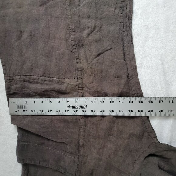 Blue Fish Womens 3159 Hand dyed Klee Pants Umber Coal Size 1 Art to Wear New - Picture 11 of 15